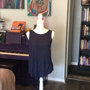 NWT Old Navy Tank sparkly blue